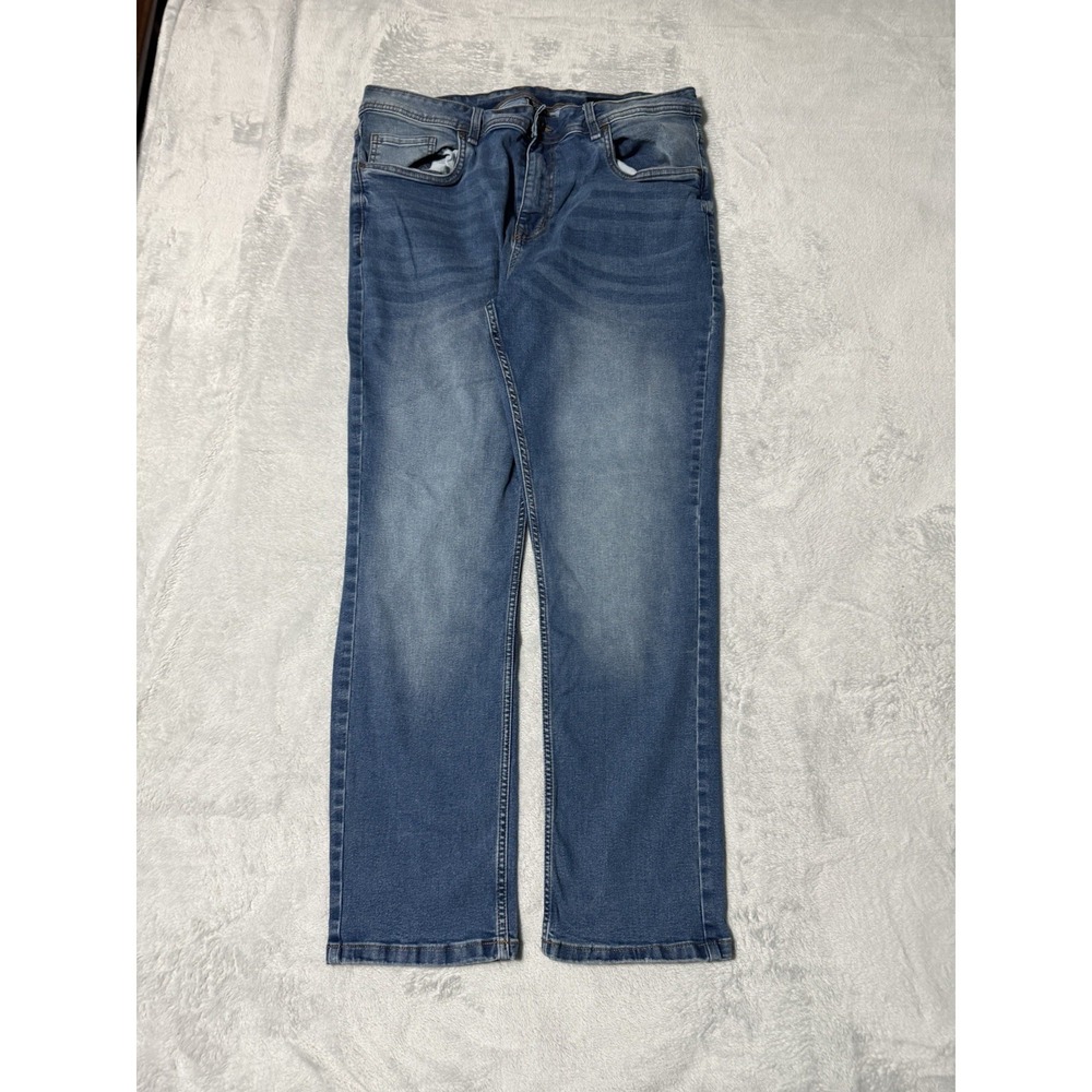 The Perfect Jean Mens 36x29 Slim Thick Fit Blue Denim TPJ Jeans Medium Wash